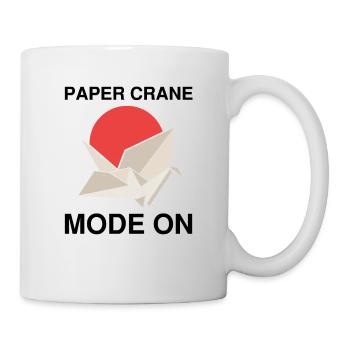 Japanese origami design and kirigami origami - Mug - white - Right