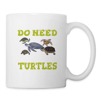 Yes I Really Do Need All These Turtles Turtle Love - Mug - white - Right