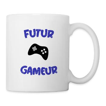 Humor Baby Kind Gaming Videospiele Future Gamer - Tasse - Weiß - Rechts