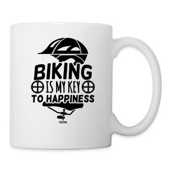 Cycling Cycling Helmet Cycling - Mug - white - Right