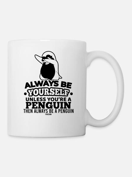 Pinguin - Tasse - Weiß