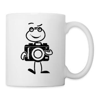 Photo Photographe Stick Figure Photographe - Mug blanc - blanc - Droite