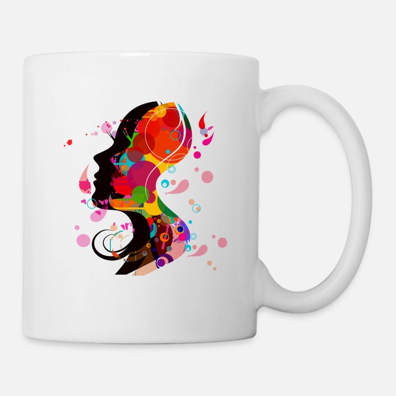 I am a woman - Mug blanc - blanc
