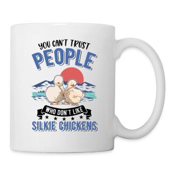 Silk Chicken Gift Silkie Chicken - Mug - white - Right