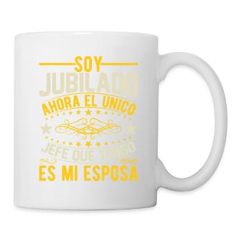 Je Suis Retraité - Mug blanc - blanc - Droite