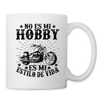 Ce N'est Pas Mon Hobby C'est Mon Style De Vie - Mug blanc - blanc - Droite