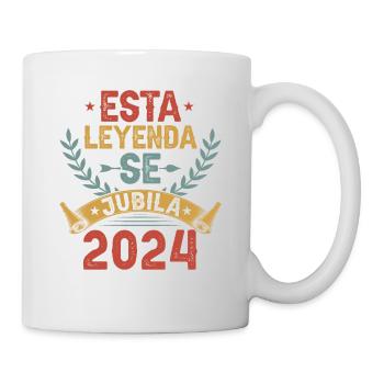 Cette Légende Prend Sa Retraite En 2024 - Mug blanc - blanc - Droite