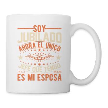 Je Suis Retraité - Mug blanc - blanc - Droite