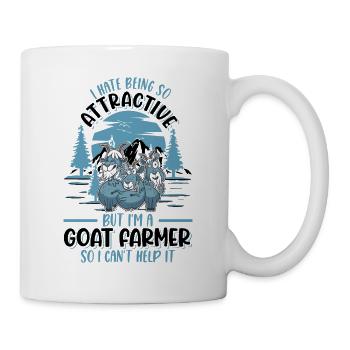 Ziegenwirt Geschenk Ziegen - Tasse - Weiß - Rechts