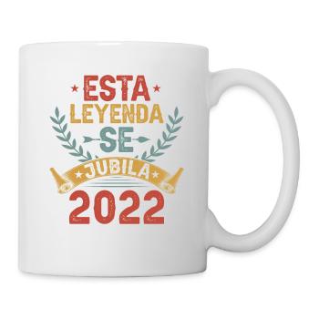 Cette Légende Prend Sa Retraite En 2022 - Mug blanc - blanc - Droite