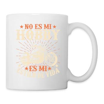 Ce N'est Pas Mon Hobby C'est Mon Style De Vie - Mug blanc - blanc - Droite