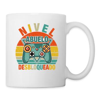 Niveau Papou Débloqué - Mug blanc - blanc - Droite