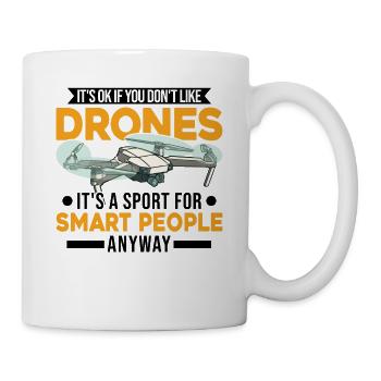 Drone Gift Quadcopter Drone Pilot - Mug - white - Right