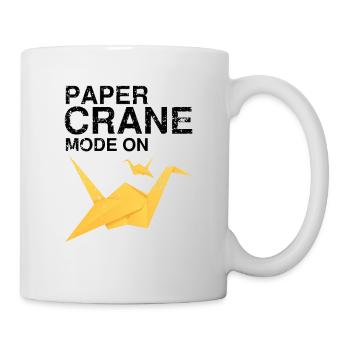 Design coloré Kirigami Origami - Mug blanc - blanc - Droite