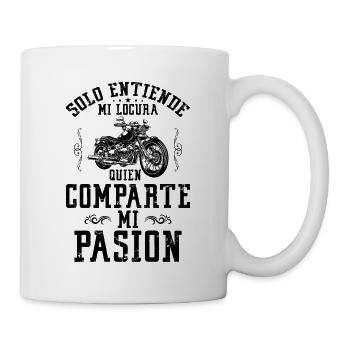 Cadeau Drôle Pour Motard - Mug blanc - blanc - Droite