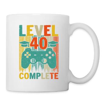 Level 40 Completed - Mug - white - Right