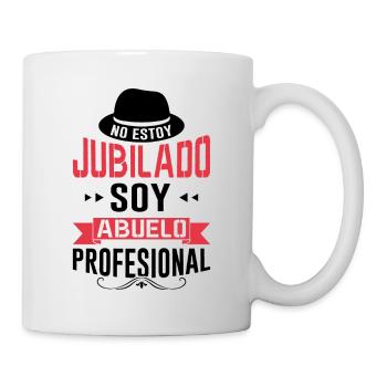 Papi Retraité Je Suis Un Grand-père Professionnel - Mug blanc - blanc - Droite