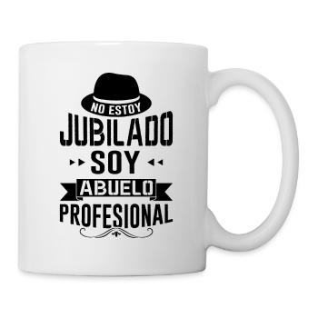 Papi Retraité Je Suis Un Grand-père Professionnel - Mug blanc - blanc - Droite