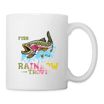 Gay Anglers Not Only Fish For Rainbow Trout Rod F - Mug - white - Right