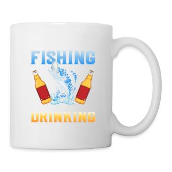 Weekend Forecast Fishing With A Chance Of Drinking - Mug - white - Right