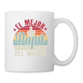 Meilleur Papa Du Monde - Mug blanc - blanc - Droite