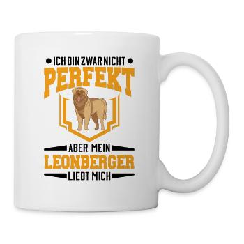 Leonberger Geschenk - Tasse - Weiß - Rechts