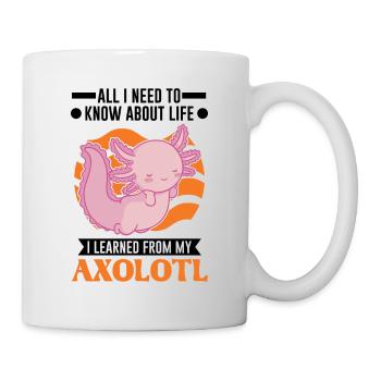 Axolotl Gift Tail Lurch - Mug - white - Right