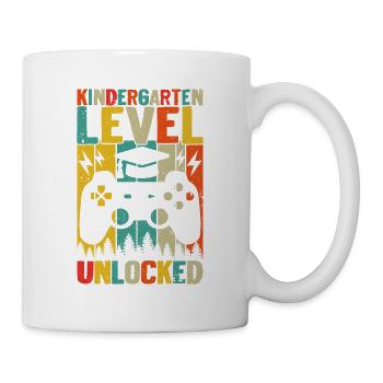 Kindergarten Level Unlocked - Mug - white - Right
