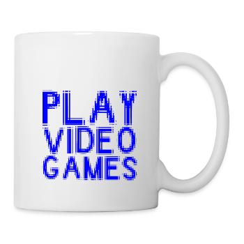 Liste de choses à faire Jouer à des jeux vidéo 2 - Mug blanc - blanc - Droite