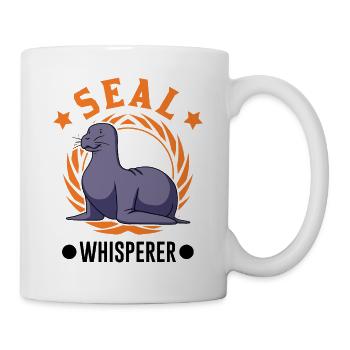 Seal Whisperer Seal Whisperer Lion de mer - Mug blanc - blanc - Droite