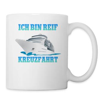 Kreuzfahrt - Tasse - Weiß - Rechts