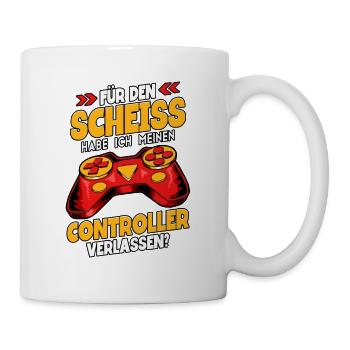 Zocken Gaming - Tasse - Weiß - Rechts