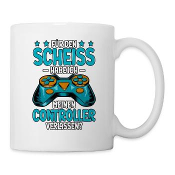Zocken Gaming - Tasse - Weiß - Rechts