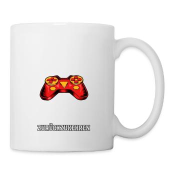 Jouez au jeu si vous voyez le dicton à ce sujet - Mug blanc - blanc - Droite