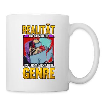 Zocken Gaming - Tasse - Weiß - Rechts