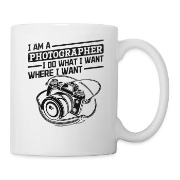 I am a photographer I do what I want - - Mug - white - Right