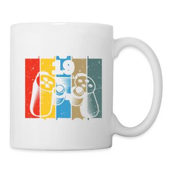 Level 19 Erreicht Gamer - Tasse - Weiß - Rechts