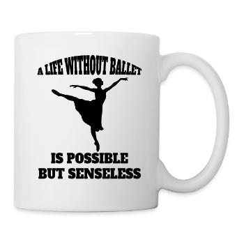 Ballet Dancer Gift Dance Ballerina Dance Class - Mug - white - Right