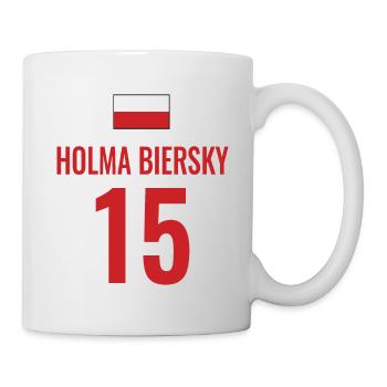 Fußball Sauf Trikot Polen Mallorca Party Gruppen - Tasse - Weiß - Rechts