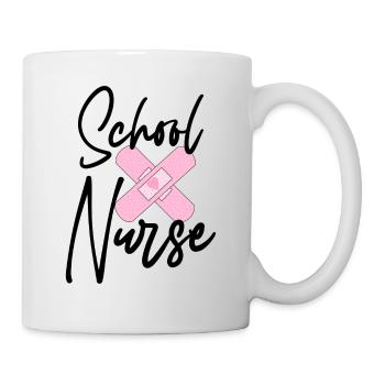 Nurse Doctor Superhero Nurse Heart Nurse - Mug - white - Right