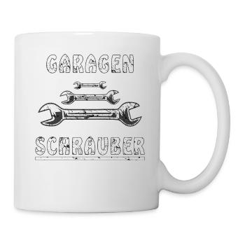GARAGEN SCHRAUBER - Tasse - Weiß - Rechts
