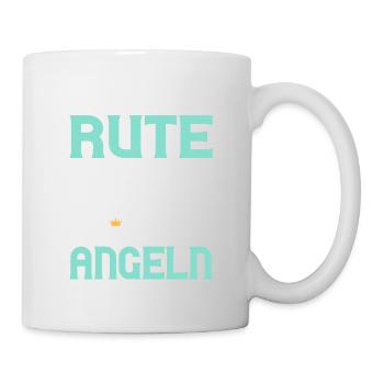 Donnez-moi la canne que vous trompez pêcheur pêcheur pêcheur - Mug blanc - blanc - Droite