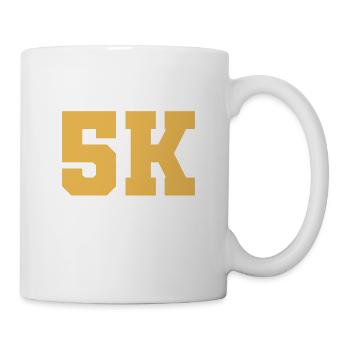 This Is A 5k Right Marathon Running Marathoner - Mug - white - Right