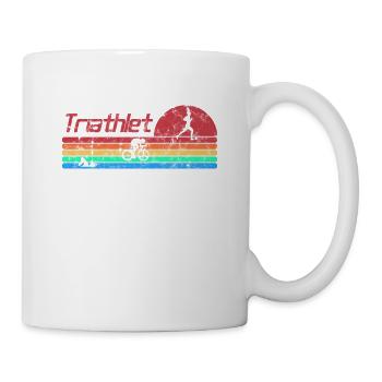 Triathlet Sunset 5 Colour - Tasse - Weiß - Rechts