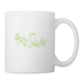 C’est une chose végétale que vous ne comprendriez pas drôle P - Mug blanc - blanc - Droite
