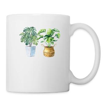 Just One More Monstera I Promise Monstera Mom Plan - Tasse - Weiß - Rechts