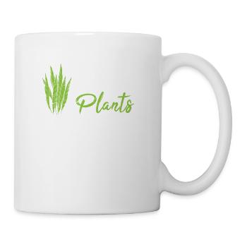 I'm Only Talking To My Plants Today Cute Funny Pla - Tasse - Weiß - Rechts