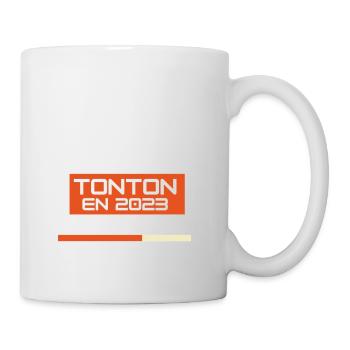 Tonton en 2023 Annoncer grossesse pour futur oncle - Mug - white - Right