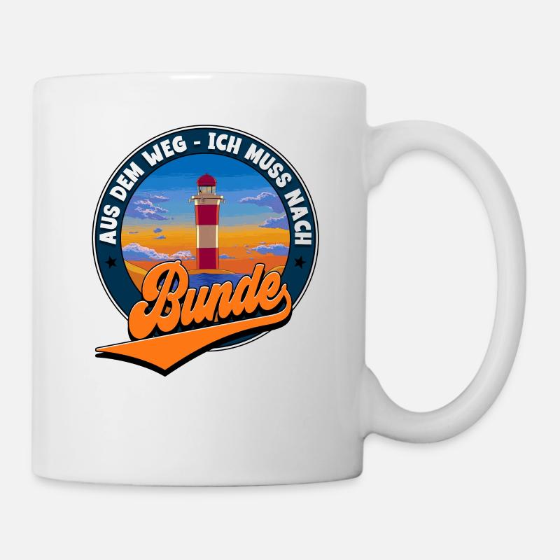 Bunde - Tasse - Weiß