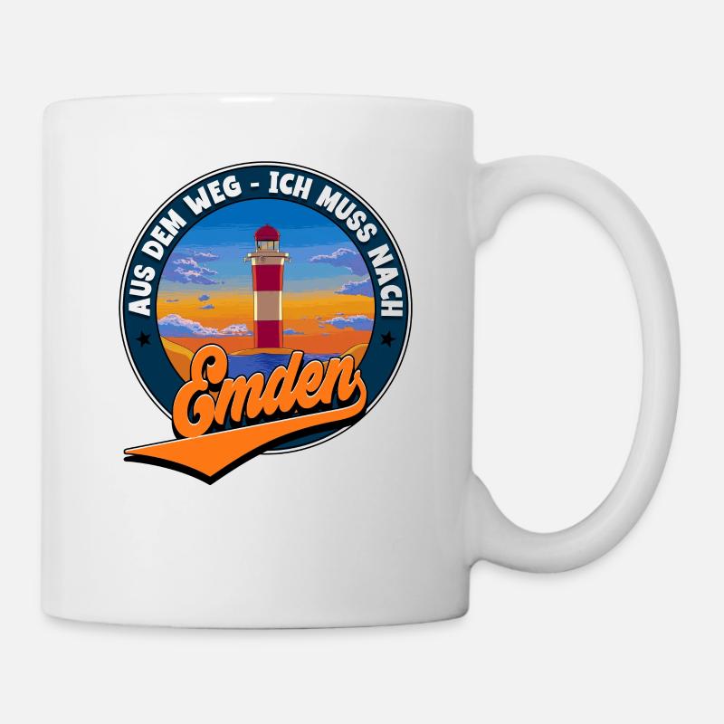 Emden - Tasse - Weiß